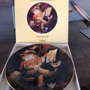 Decorative plates “the music makers”